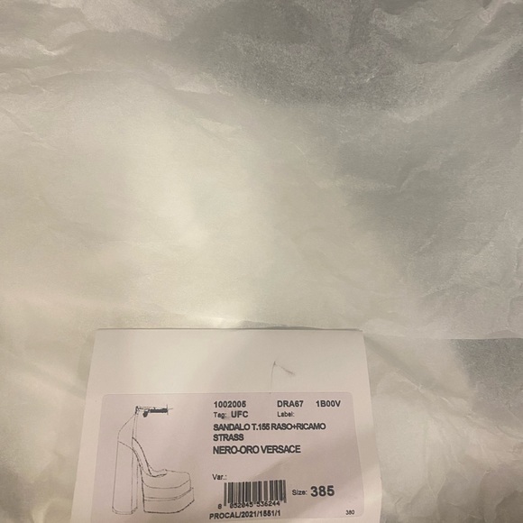 Versace Aevitas Platform Heels - Picture 6 of 9